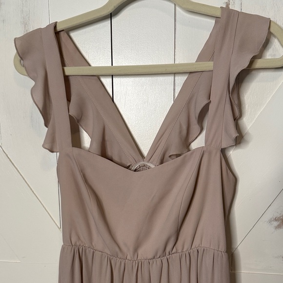 Show Me Your Mumu Light Gray Maxi Dress - Picture 9 of 13